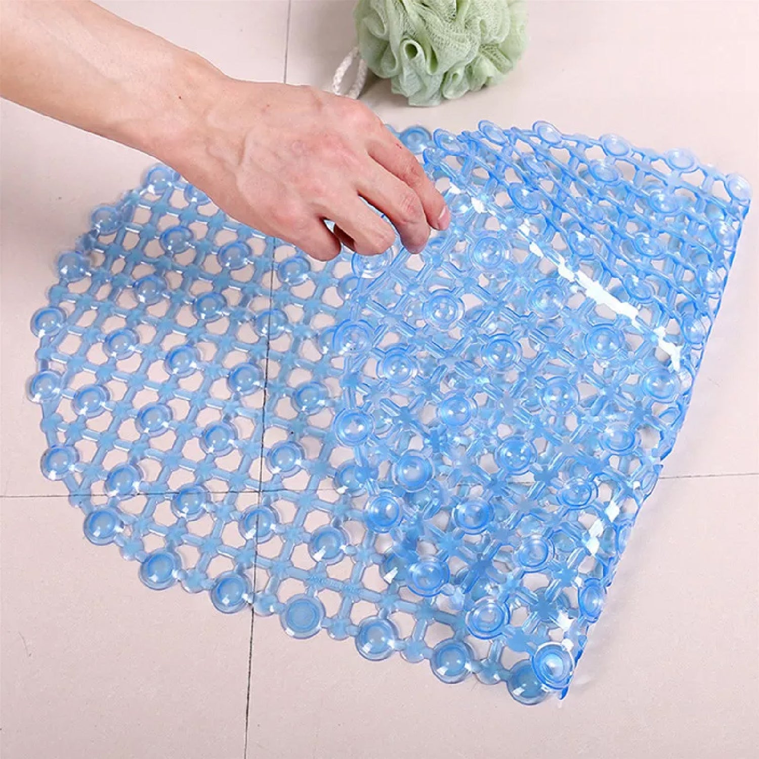 4933 Nonslip Soft Rubber Bath Mat for Bathtub and Shower, Anti Slip Bacterial Anti Bacterial Machine Washable PVC Bath Mat DeoDap 4933 Nonslip Soft Rubber Bath Mat for Bathtub and Shower, Anti Slip Bacterial Anti Bacterial Machine Washable PVC Bath Mat DeoDap